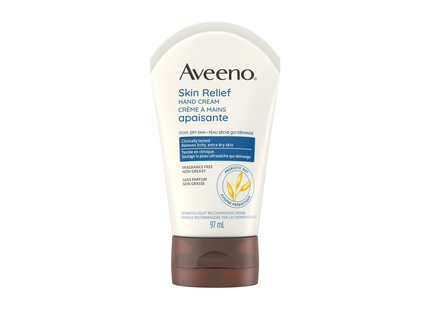 Aveeno - Skin Relief Hand Cream - Fragrance Free | 97 mL