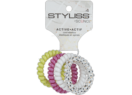 ÉLASTIQUE SPIRALE COULEUR STYLISS