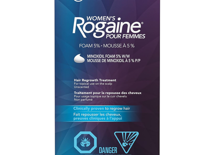 Rogaine - Women's Hair Regrowth Treatment - Minoxidil Foam 5% | 2 Month Supply - 60 g