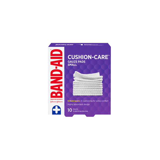 Band-Aid - Cushion Care Gauze Pads | 10 Pads