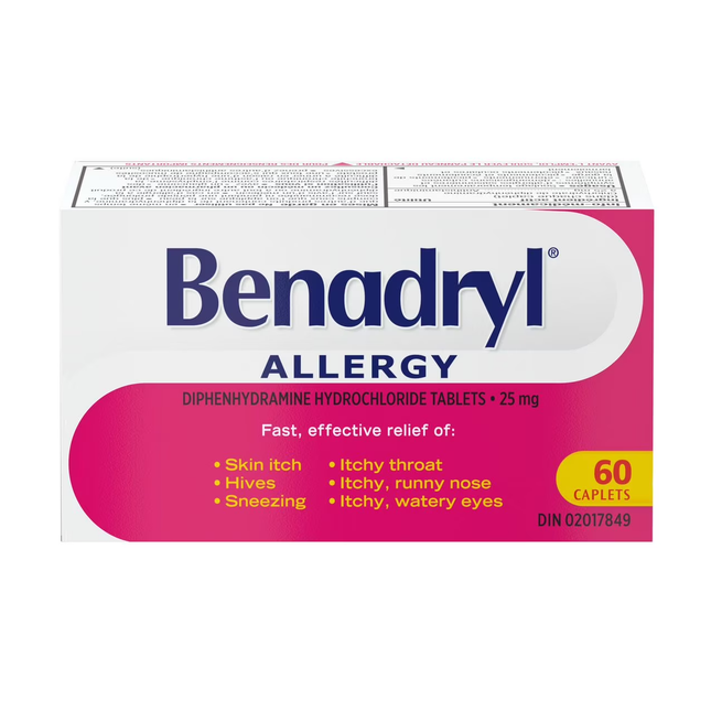 Benadryl - Allergy Relief | 60 Caps