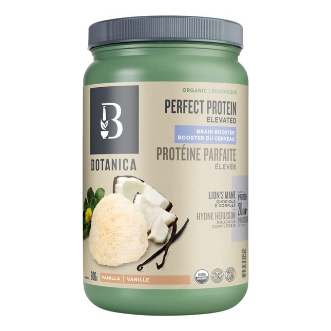 Botanica - Booster cérébral élevé en protéines parfaites - Vanille | 606 g