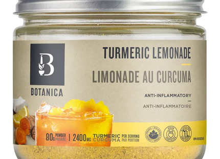 Botanica - Anti-inflammatoire - Limonade au curcuma | 80g