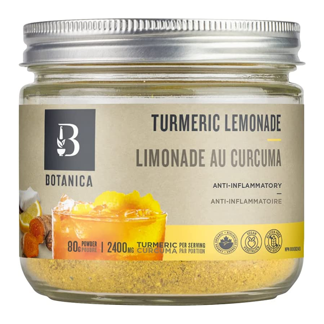 Botanica - Anti-inflammatoire - Limonade au curcuma | 80g