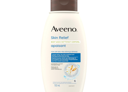 Aveeno - Skin Relief Gentle Scent Body Wash, Chamomile | 532 mL
