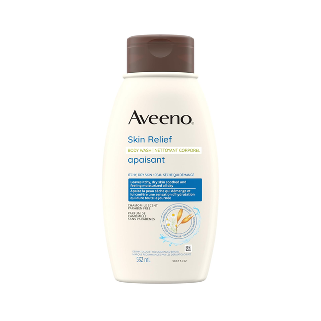 Aveeno - Skin Relief Gentle Scent Body Wash, Chamomile | 532 mL