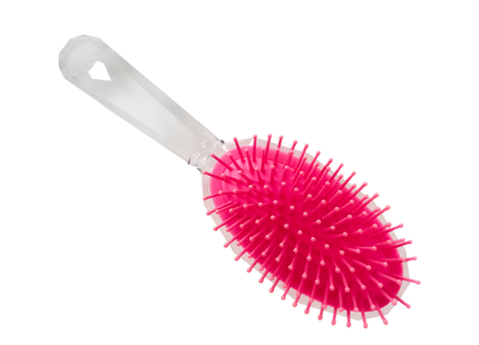 Styliss Clear Pink Oval Brush