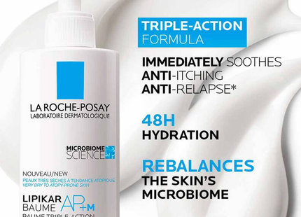 La Roche-Posay - Lipikar Baume AP+M Anti-Itching Lipid-Replenishing Soothing Balm