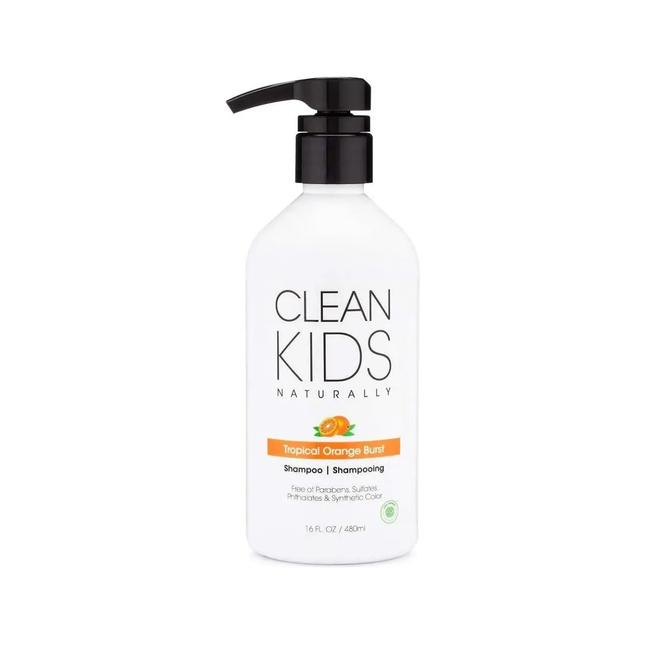 Clean Kids - Organic Shampoo, Tropical Orange Burst | 480 mL
