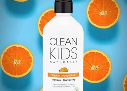 Clean Kids - Organic Shampoo, Tropical Orange Burst | 480 mL