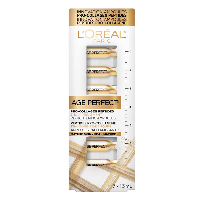 L'Oréal - Age Perfect Pro-Collagen Peptides - 7-Day Treatment | 7 x 1 mL