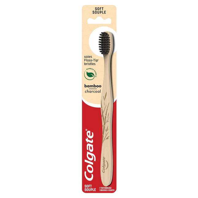 Colgate - Bamboo Charcoal Toothbrush - Soft