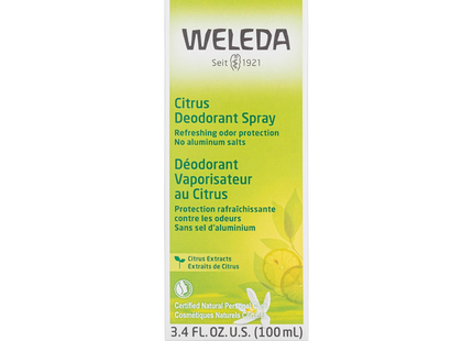 Weleda - Déodorant Spray au Citrus | 100 ml