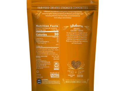 Wholesome - Organic Coconut Sugar | 454 g