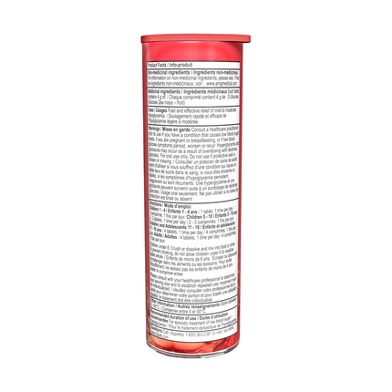 Dex4 - Comprimés de glucose, fraise | 10 comprimés
