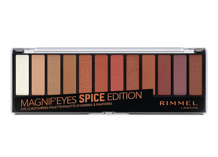 Rimmel - Palette contour des yeux Magnif'Eyes - Édition Spice | 14,2 g