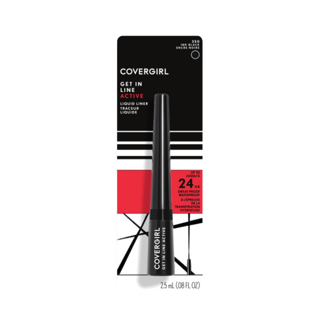 COVERGIRL - Get In Line Active Liquid Liner - Ink Black | 2.5 mL