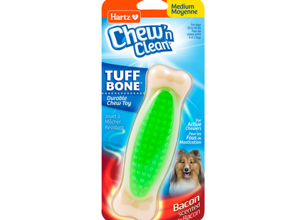 Hartz - Chew 'N Clean Tuff Bone Dog Toy Medium