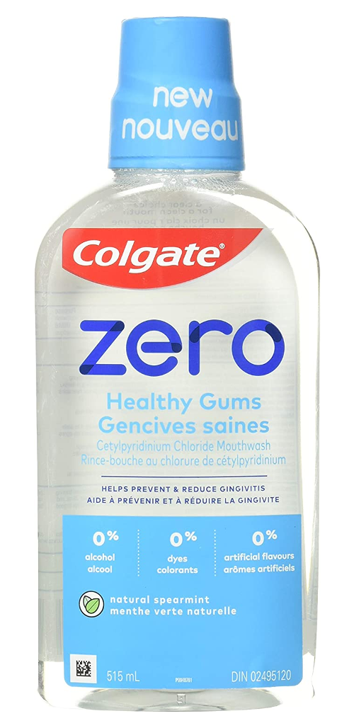 Colgate - Zero - Healthy Gums Natural Spearmint | 515 mL