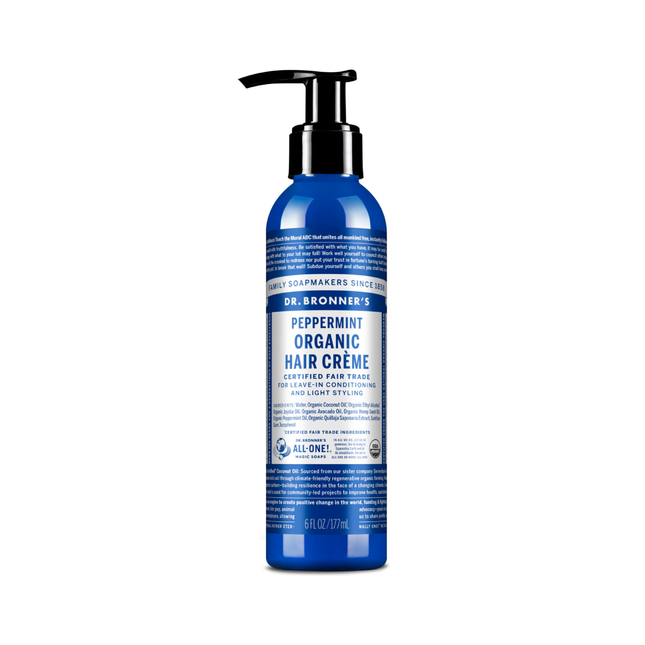 Dr. Bronner's - Organic Peppermint Hair Cream | 177 mL