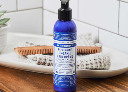 Dr. Bronner's - Organic Peppermint Hair Cream | 177 mL