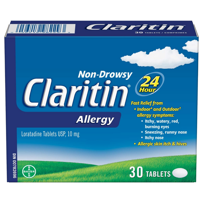 Claritin - Non-Drowsy 24H Allergy Relief Tablets | 30 Tablets