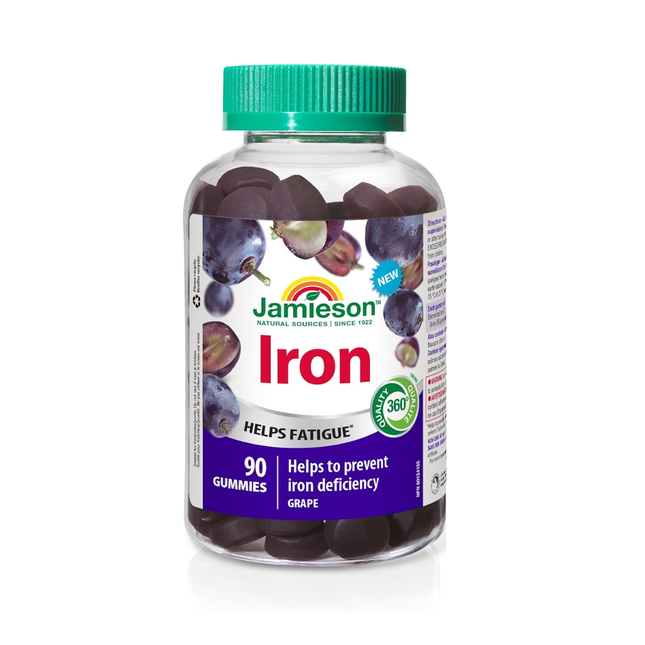 Jamieson - Iron | 90 Gummies