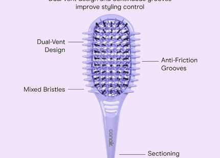 Conair - Detangle Curl Defining Brush