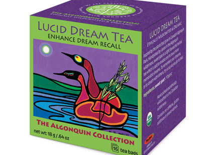 Thé Algonquin - Thé de rêve lucide biologique | 16 sachets