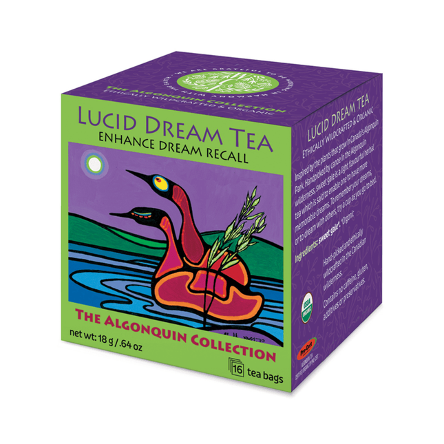 Thé Algonquin - Thé de rêve lucide biologique | 16 sachets