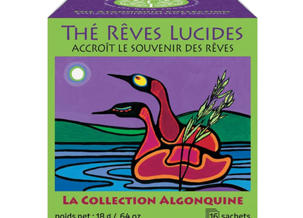 Thé Algonquin - Thé de rêve lucide biologique | 16 sachets
