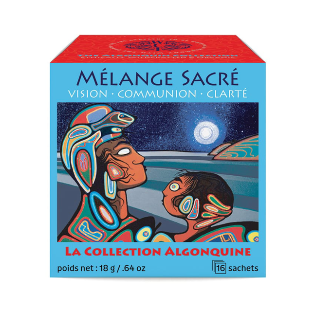 Thé algonquin – Mélange de thé sacré biologique | 16 sachets