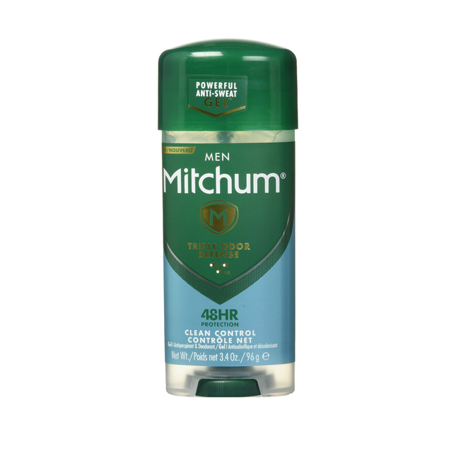 Mitchum - Triple Odor Defense 48HR Protection Gel - Clean Conrol Scent | 96 g