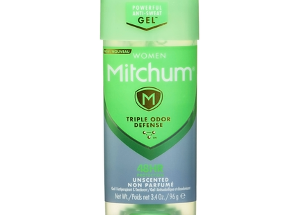 Mitchum - Triple Odor Defense 48HR Protection - Unscented | 96 g