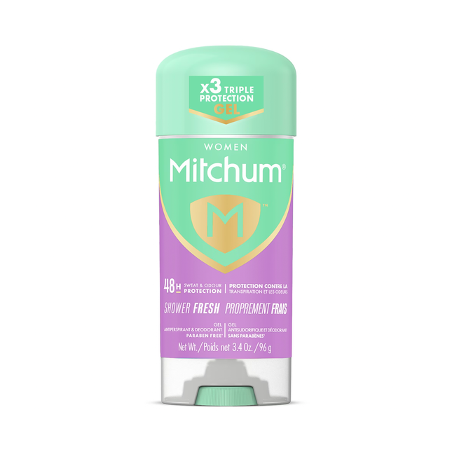 Mitchum - Women Triple Protection Gel 48 Hour Antiperspirant, Shower Fresh | 96 g