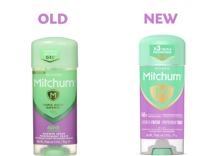 Mitchum - Women Triple Protection Gel 48 Hour Antiperspirant, Shower Fresh | 96 g