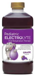 Pediatric Electrolyte - Oral Rehydration Therapy - Grape Flavour | 1 L