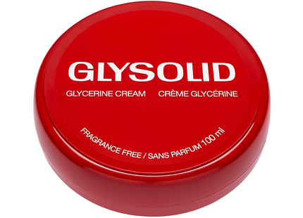 Glysolid - Crème à la glycérine sans parfum | 100 mL