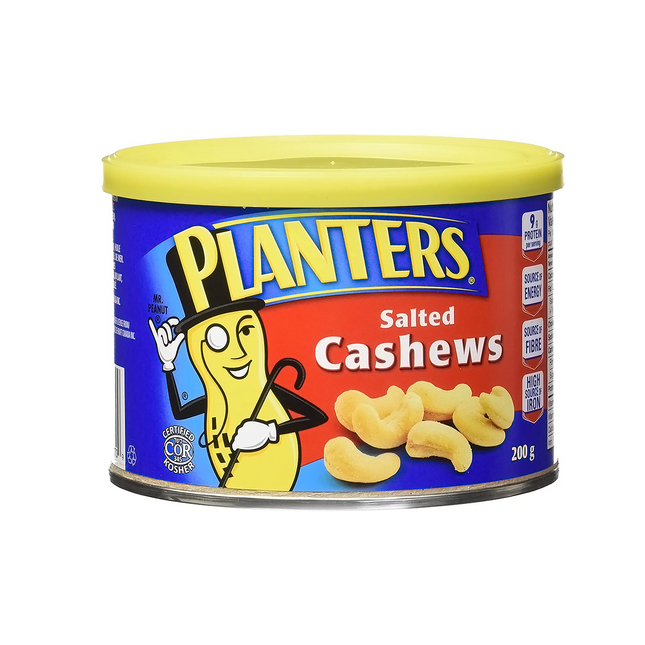 Planters - Deluxe Salted Whole Cashews | 200 g