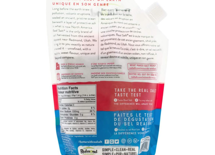 Redmond - Real Sea Salt, Natural Unrefined Fine Salt | 737 g
