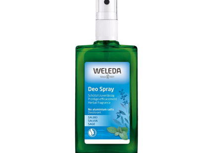 Weleda - Déodorant Spray à la Sauge | 100 ml
