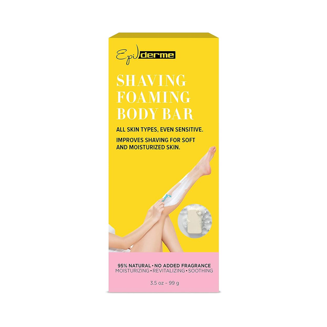 Epilderme - Shaving Foaming Body Bar For Women All Skin Types | 1 Bar