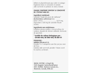 A.Vogel - California Poppy | 30 Tablets