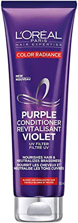 L'oréal Paris - Color Radiance - Après-shampooing violet - pour cheveux blonds et méchés | 150 ml
