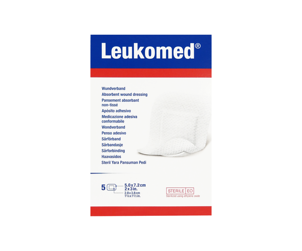 Leukomed - Absorbent Wound Dressing - Sterile | Various Sizes – White ...