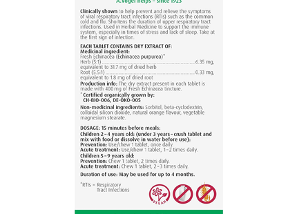 A.Vogel - Echinaforce Junior Chewable Tablets | 180 Tablets