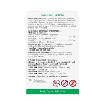 A.Vogel - Echinaforce Junior Chewable Tablets | 180 Tablets