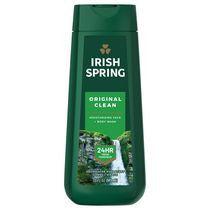 Irish Spring - Original Clean - Nettoyant hydratant pour le visage et le corps - Frais 24 heures | 591 ml