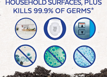 Lysol - Lingettes désinfectantes biodégradables - Parfum d'agrumes | 84 lingettes