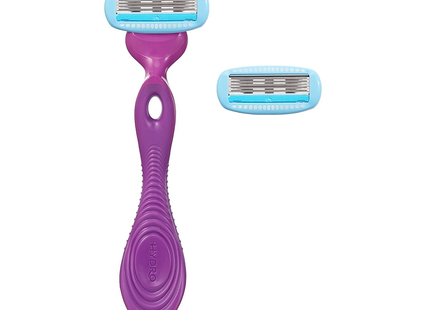Schick - Hydro Silk 5 avec rasoir au beurre de karité | 2 Cartouches + 1 Rasoir